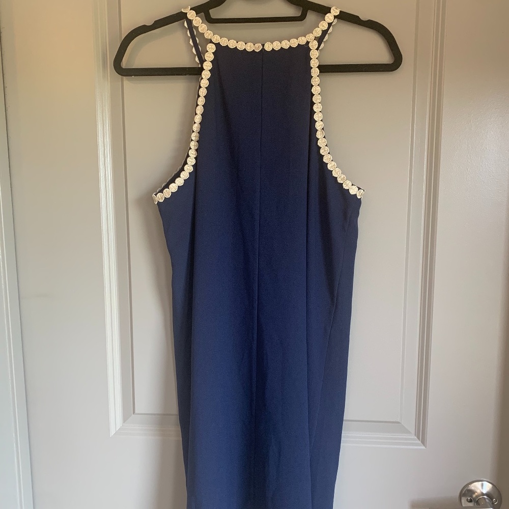 NWT Vineyard Vines Dress with Gold Crochet Halter